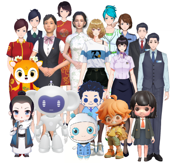 富交互模型虚拟人