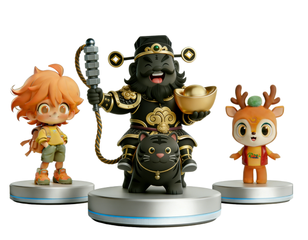 品牌IP手办智能底座